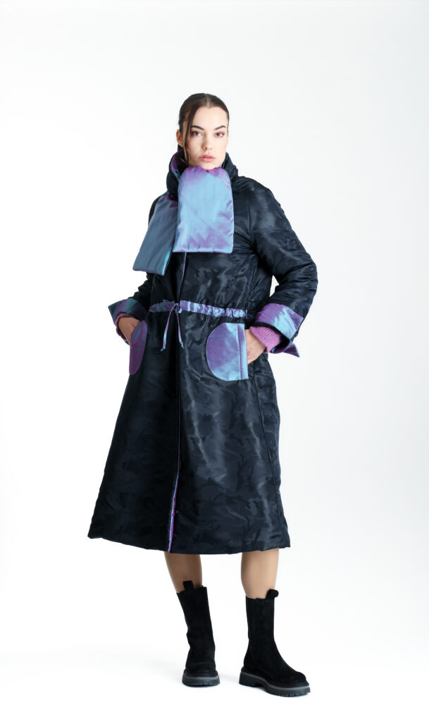 MANTELKLEID BLAU